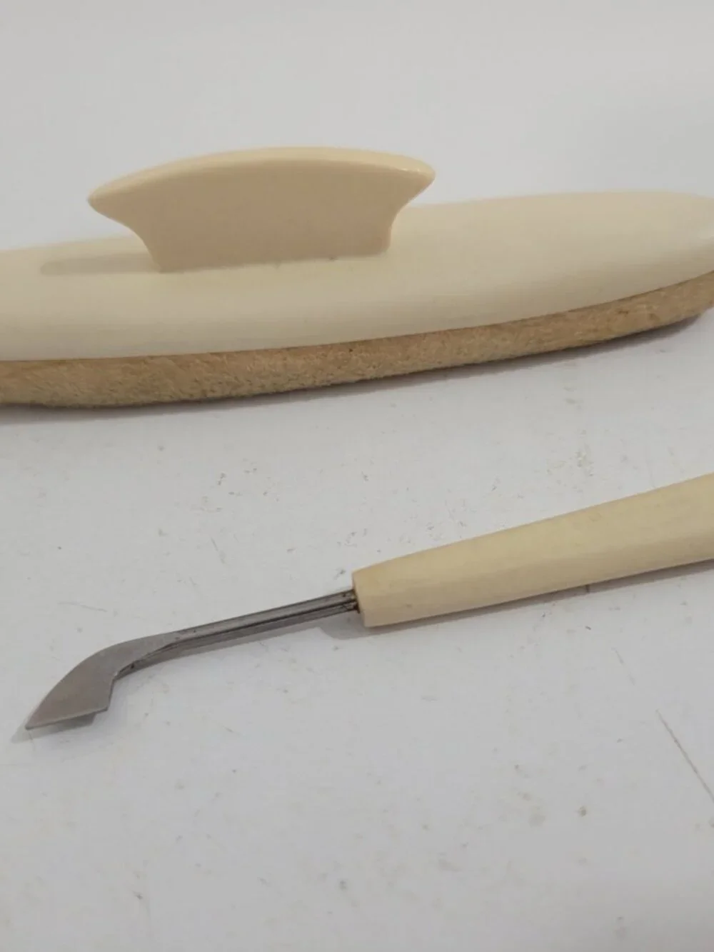 Vintage French manicure pieces